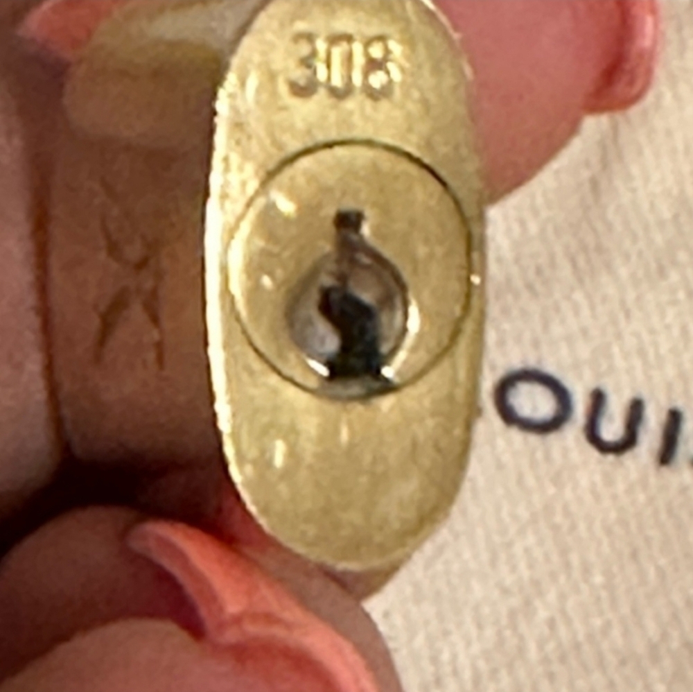 Louis Vuitton Luxurious Gold Lock and Key - Picture 5 of 5
